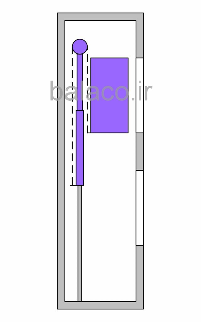 بالابر هیدرولیکی جک در کنار غیرمستقیم