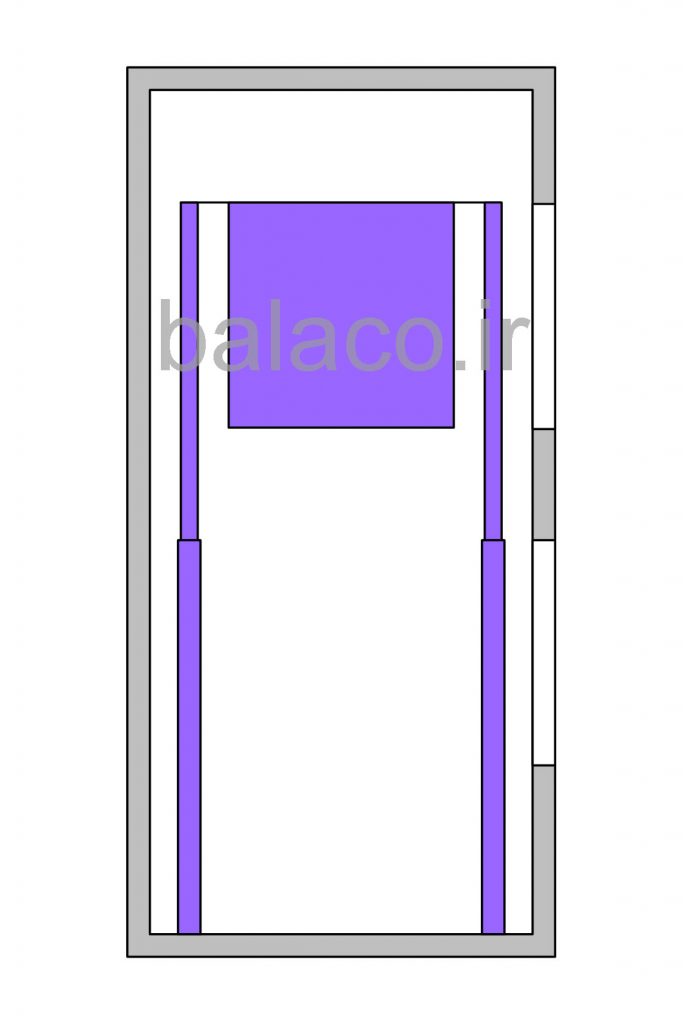 بالابر هیدرولیک جک دوبل مستقیم