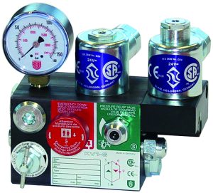 شیر کنترل دو بوبین بلین