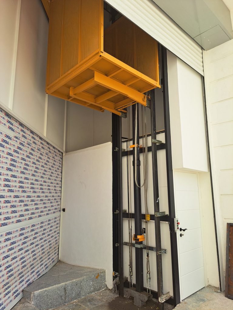 بالابر باربر هیدرولیک پروژه گرمدره